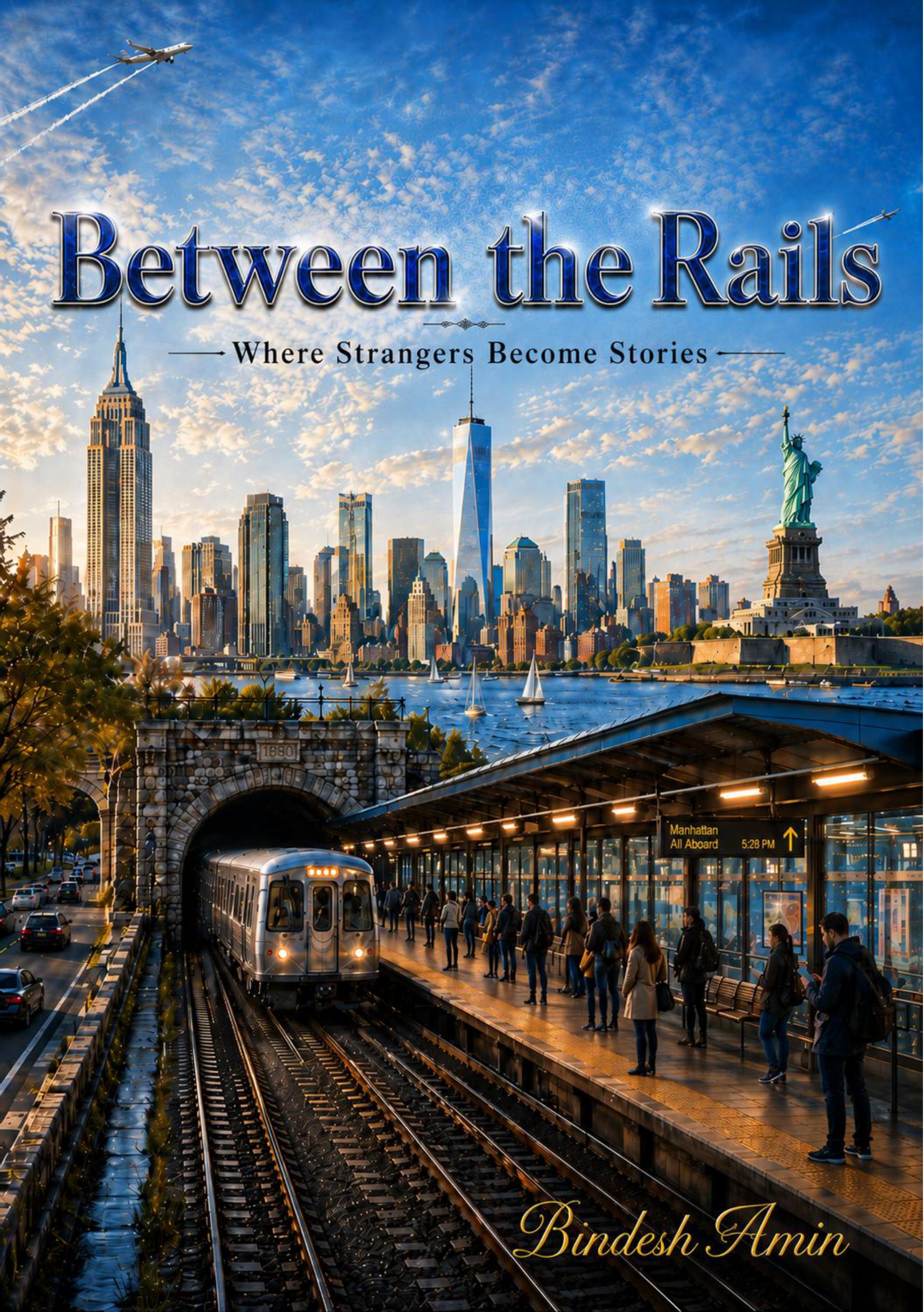 Between the Rails by Bindesh Amin - Book Cover